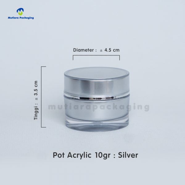 Acrylic 10gr Silver