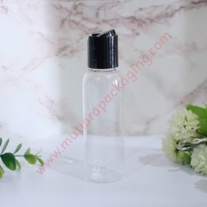 BOTOL DISKTOP 100ML NATURAL TUTUP NATURAL