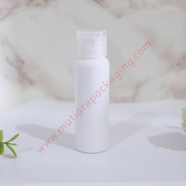 Botol Fliptop 30ml Dove tutup Natural