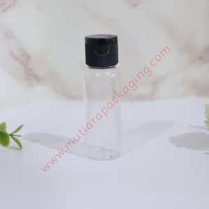 BOTOL FLIPTOP 60ML NATURAL TUTUP NATURAL