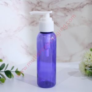 BOTOL PUMP 100ML PURPLE TUTUP HITAM