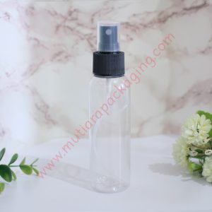 BOTOL SPRAY 100ML NATURAL TUTUP NATURAL