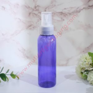 BOTOL SPRAY 100ML PURPLE TUTUP PUTIH