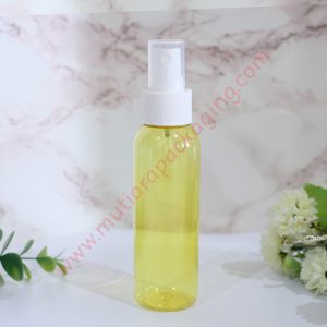 BOTOL SPRAY 100ML YELLOW TUTUP HITAM