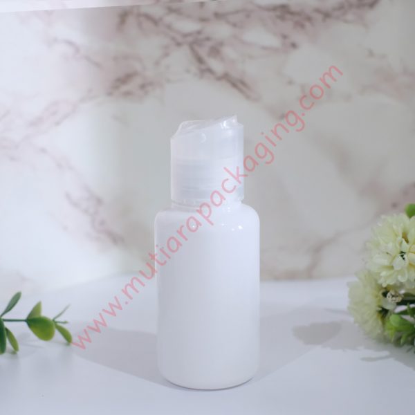 Botol tubular Disktop 60ml Dove tutupNatural