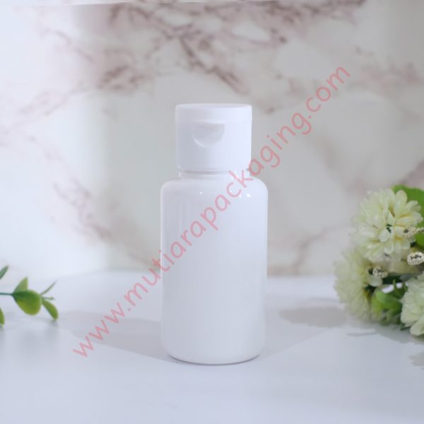 Botol tubular fliptop 60ml Dove tutup Dove