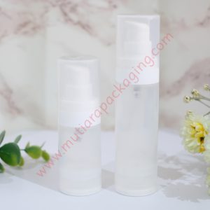 botol airless plastik 15ml dan 30ml
