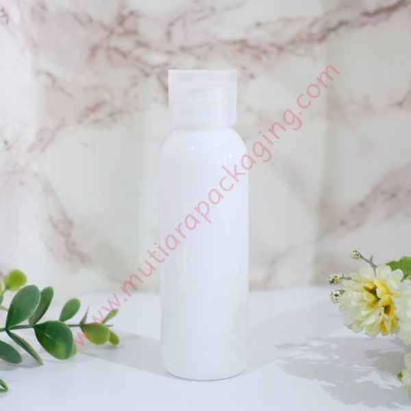 botol fliptop 100ml dove tutup natural