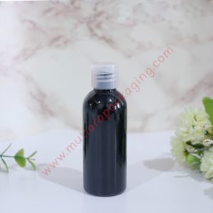 BOTOL FLIPTOP 60ML HITAM TUTUP HITAM