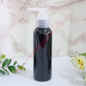 BOTOL PUMP 100ML HITAM TUTUP HITAM