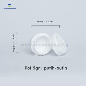 POT PP 5GR PUTIH-PUTIH