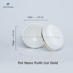 POT NANO 10GR PUTIH