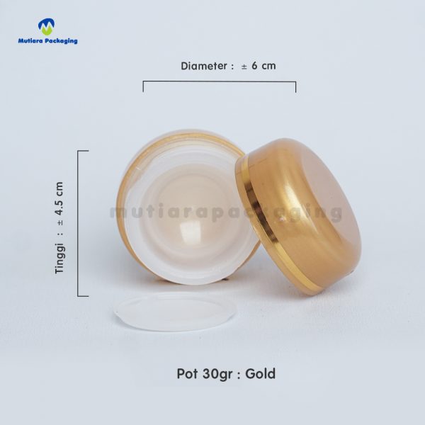 POT PP 30GR GOLD GOLD