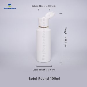 BOTOL ROUND 100ML DOVE