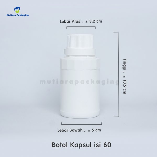 botol kapsul 60